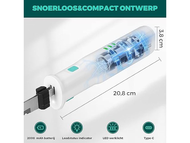 Haushof elektrische messenset - afbeelding 2 van  5