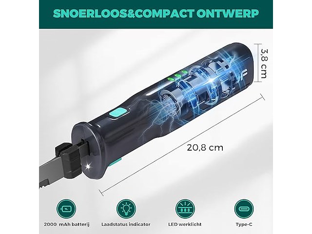 Haushof elektrische messenset - afbeelding 2 van  5