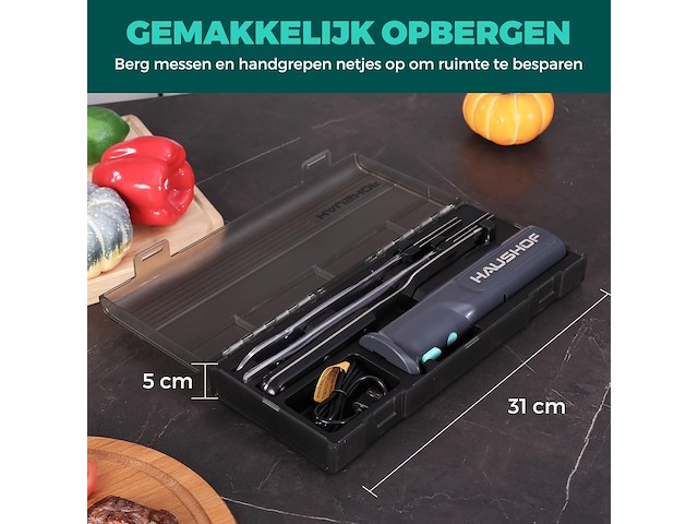 Haushof elektrische messenset - afbeelding 4 van  5