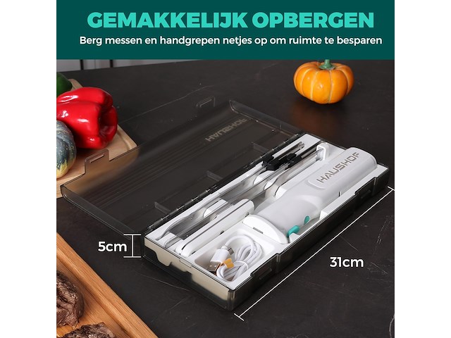 Haushof elektrische messenset - afbeelding 4 van  5