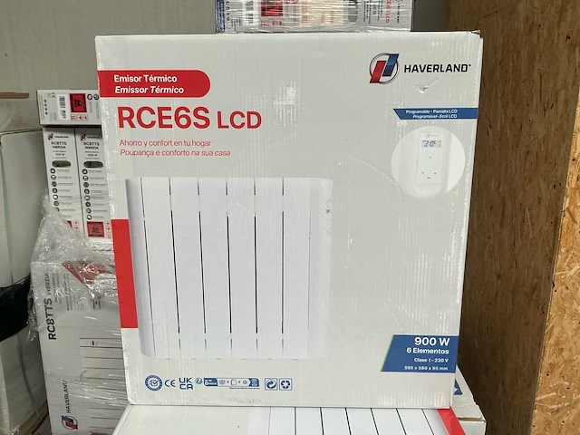 Haverland rce6s lcd elektrische verwarming (35x) - afbeelding 2 van  4