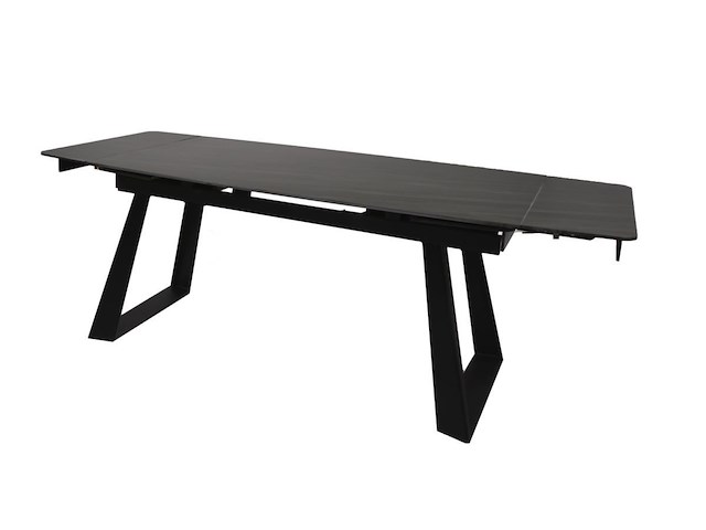 Hawai tafel donkergrijs uittrekbaar 160 -220 cm - afbeelding 1 van  2