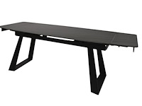 Hawai tafel donkergrijs uittrekbaar 160 -220 cm - afbeelding 1 van  2