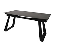 Hawai tafel donkergrijs uittrekbaar 160 -220 cm - afbeelding 2 van  2