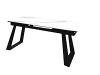 Hawai tafel wit 160-220 uittrekbaar - afbeelding 2 van  2