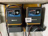 Hawker tc1lt acculader (2x) - afbeelding 1 van  1