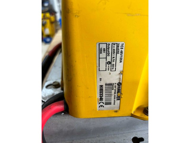 Hawker tc3 48v100a batterijlader (heftruck) - afbeelding 2 van  3