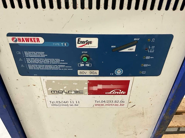 Hawker te 80v 90a acculader - afbeelding 6 van  8