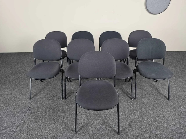 Haworth - torsion - bezoekersstoel - vergaderstoel (9x) - afbeelding 1 van  8