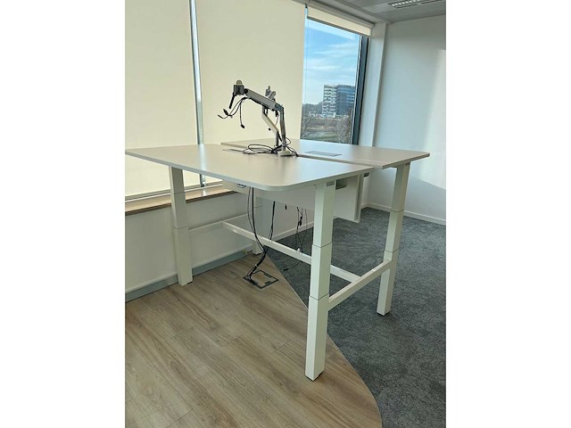 Haworth - your-place - zit/sta elektrisch 2p workbench - bureau - afbeelding 3 van  16