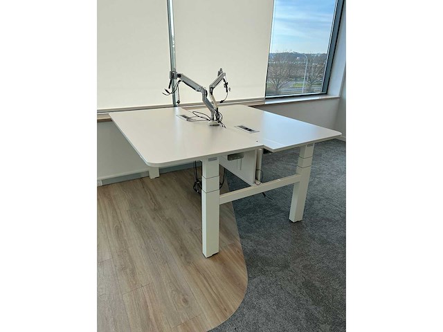 Haworth - your-place - zit/sta elektrisch 2p workbench - bureau - afbeelding 9 van  16
