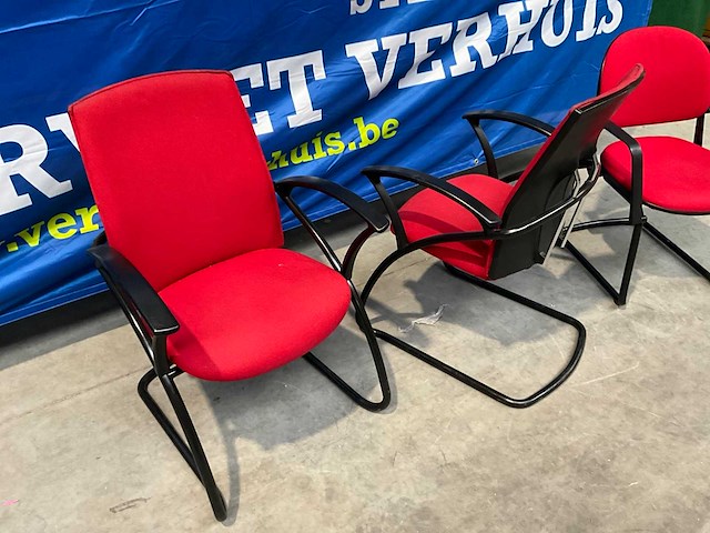 Haworth comforto vergaderstoel (3x) - afbeelding 1 van  4