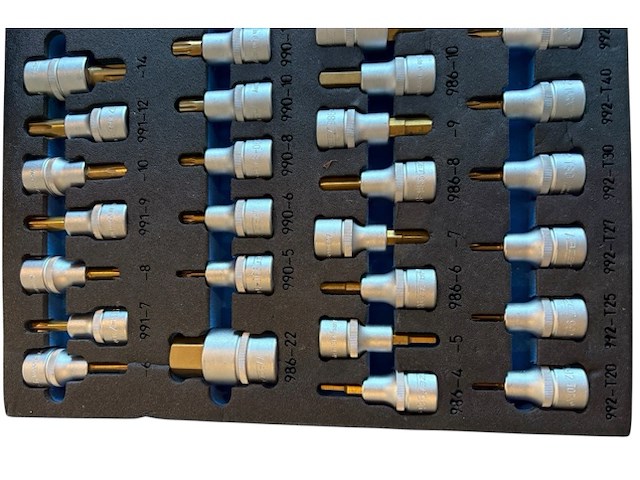 Hazet 163-407/35 torx dopsleutel-bitinzetset - afbeelding 2 van  3