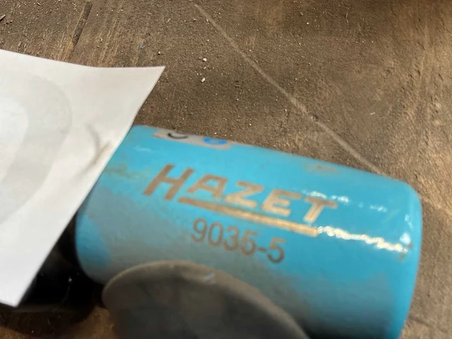 Hazet 9035-5 pneumatische naaldenbikhamer - afbeelding 3 van  4