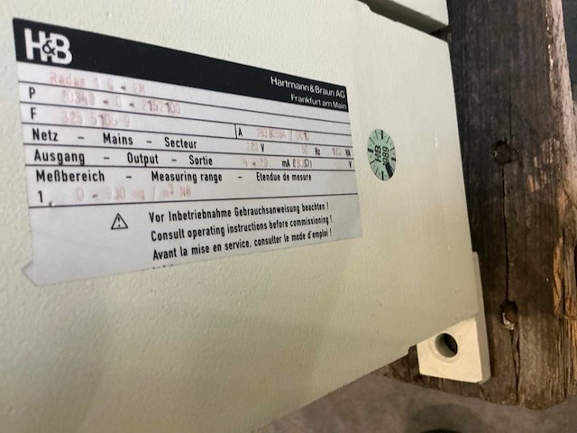 H&b radas 1g no2 gasanalyse-unit - afbeelding 7 van  7
