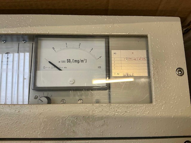 H&b uras 3g so2 gasanalyse-unit - afbeelding 2 van  5