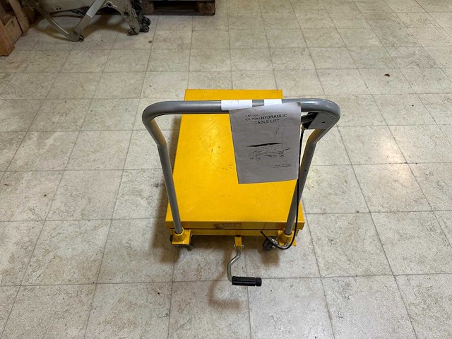 Hbm - 300kg hoog verrijdbare werktafel / heftafel - afbeelding 2 van  6