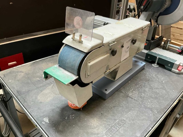 Hbm 100x1220 bandschuurmachine - afbeelding 7 van  7