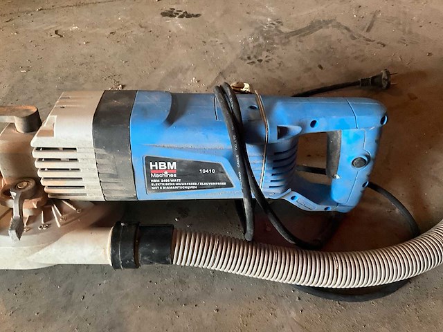 Hbm 10410 elektrische muur/sleuvenfrees - afbeelding 3 van  6