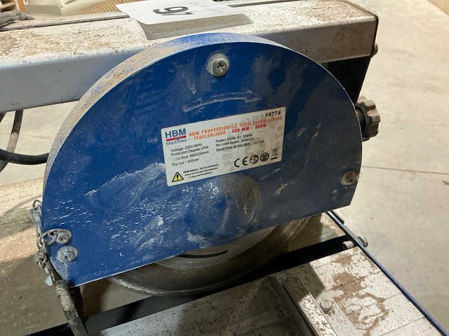 Hbm 10774 tegelzaagmachine - afbeelding 3 van  4