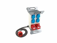Hbm 2 x 400 volt en 4 x 230 volt verdeelblok