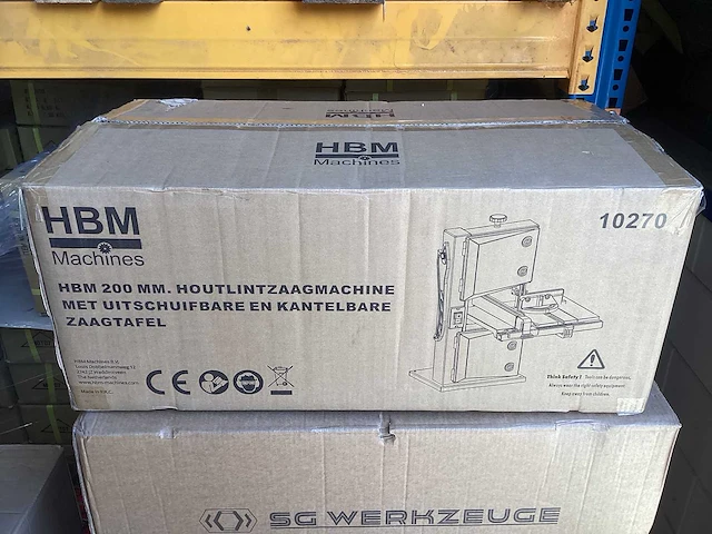 Hbm 200 mm. houtlintzaagmachine - afbeelding 2 van  2