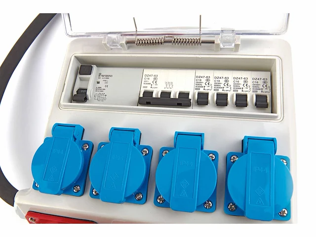 Hbm 3 x 400 volt en 4 x 230 volt verdeelblok - randaarde - afbeelding 6 van  6
