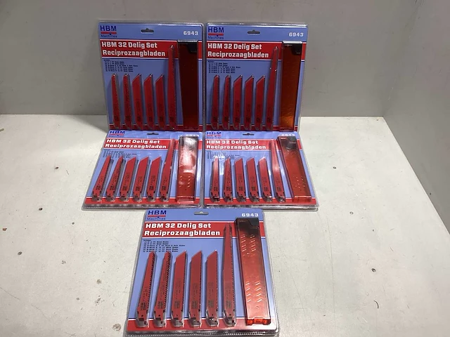 Hbm 32 delig set reciprozaagbladen (3x) - afbeelding 2 van  3