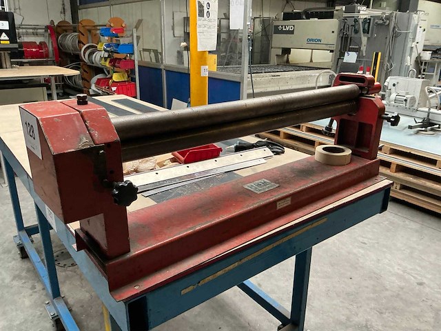 Hbm 36” manuele plaatwals - afbeelding 2 van  4