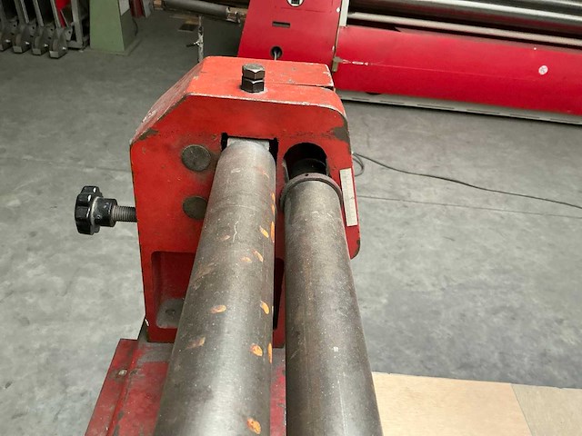 Hbm 36” manuele plaatwals - afbeelding 3 van  4