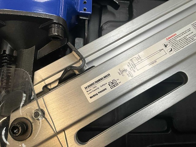 Hbm 7303 pneumatische tacker - afbeelding 3 van  4