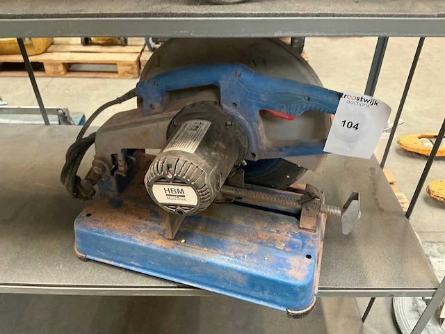 Hbm afkortcirkelzaagmachine - afbeelding 2 van  3