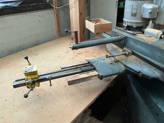 Hbm bf 16 freesmachine grote tafel professioneel freesmachine - afbeelding 3 van  9