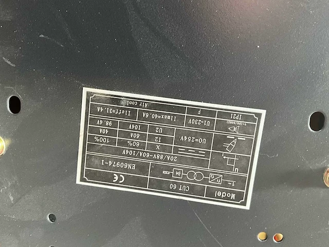 Hbm cut 60 brandsnijmachine - afbeelding 9 van  10