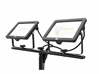 Hbm dubbele led bouwlamp 2 x 50w 2 x 4.700 lumen met statief 5000k - afbeelding 3 van  7