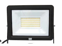 Hbm dubbele led bouwlamp 2 x 50w 2 x 4.700 lumen met statief 5000k - afbeelding 5 van  7