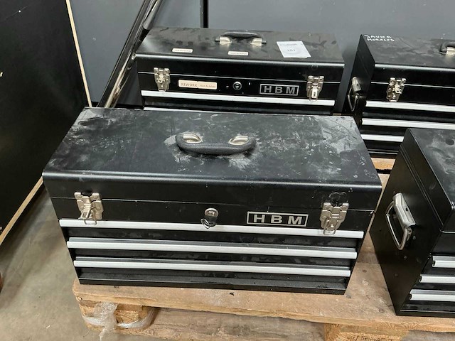 Hbm gereedschapskoffer (2x) - afbeelding 1 van  12