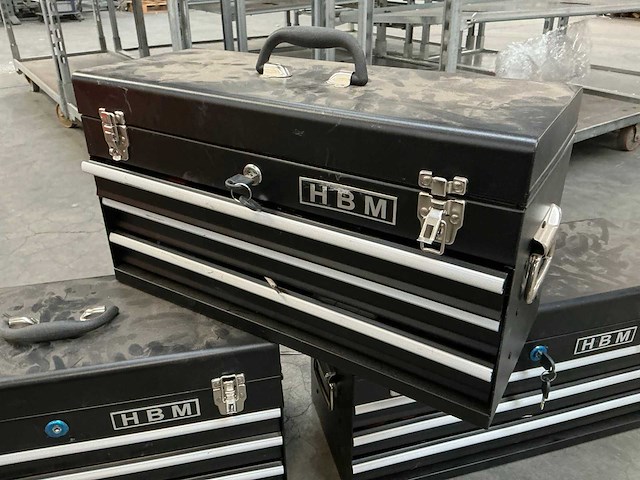 Hbm gereedschapskoffer (3x) - afbeelding 2 van  9
