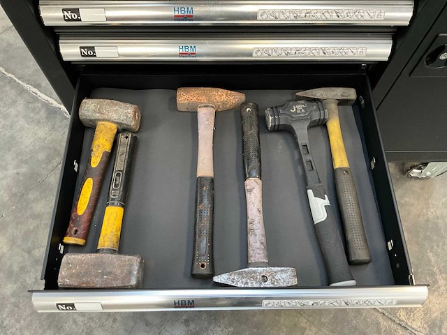 Hbm gereedschapswagen - afbeelding 2 van  13
