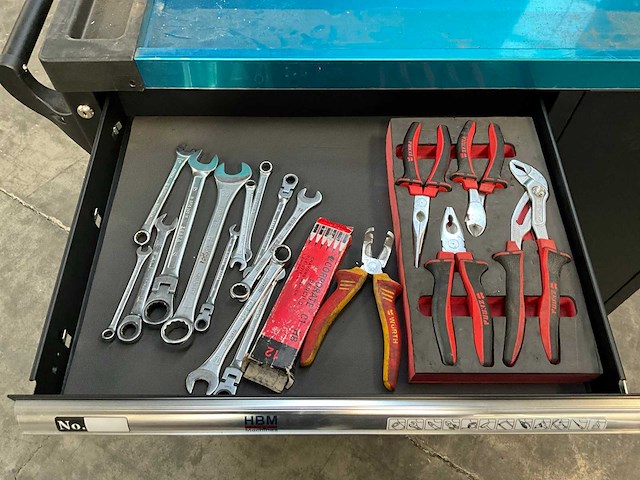 Hbm gereedschapswagen - afbeelding 9 van  13