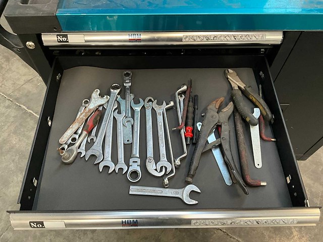 Hbm gereedschapswagen - afbeelding 10 van  13