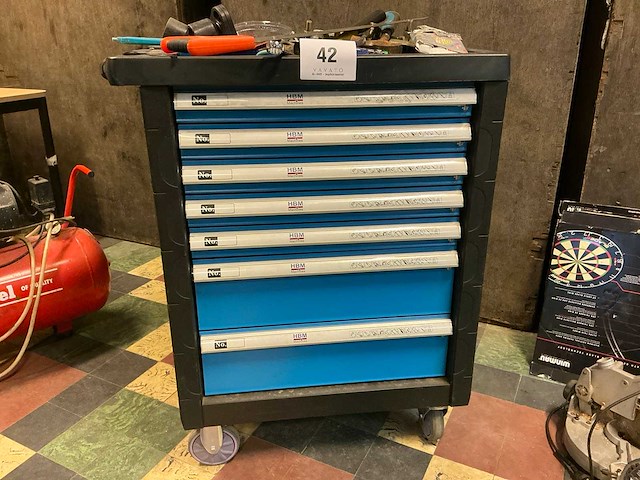 Hbm gereedschapswagen - afbeelding 1 van  8