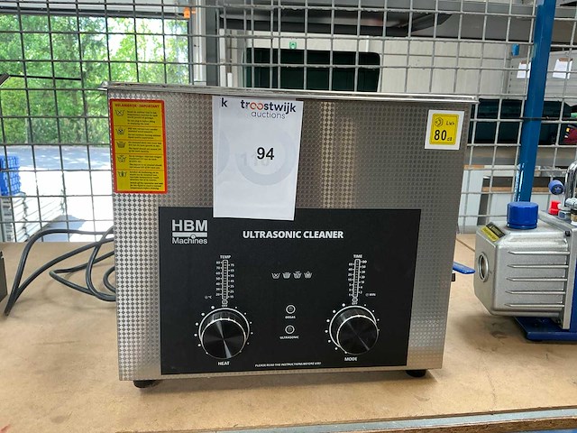 Hbm h131546 ultrasonic cleaner - afbeelding 1 van  4