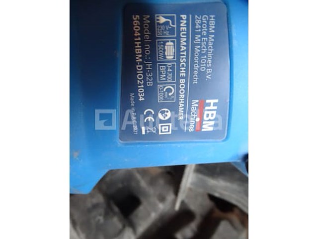 Hbm jh-32b chipping hammer in de behuizing - afbeelding 4 van  5