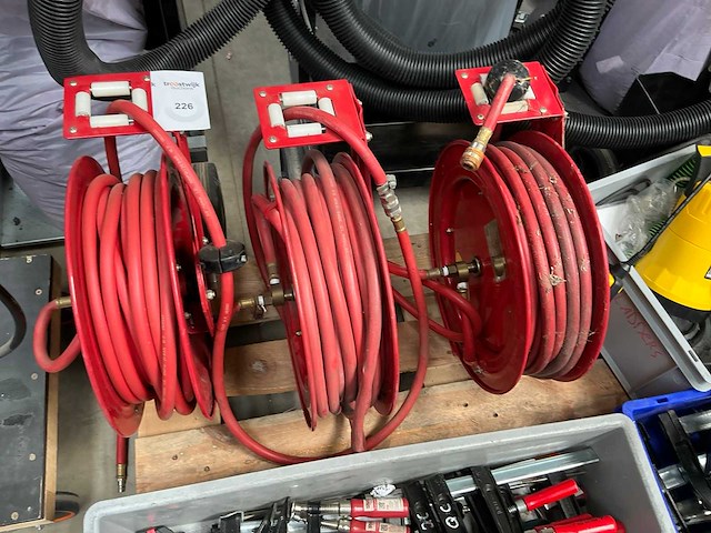 Hbm luchtslanghaspel (3x) - afbeelding 4 van  4