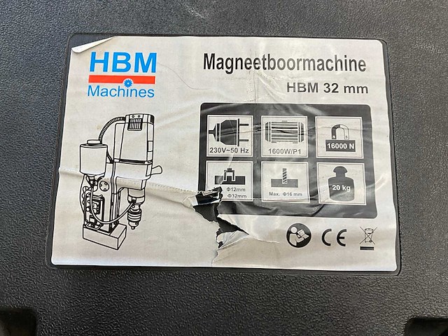 Hbm magneetboormachine - afbeelding 6 van  8