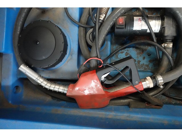 Hbm mobiele dieseltank (200liter met 12v pomp) - afbeelding 4 van  5
