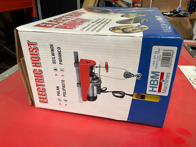 Hbm pa600d kettingtakel (6x) - afbeelding 3 van  3