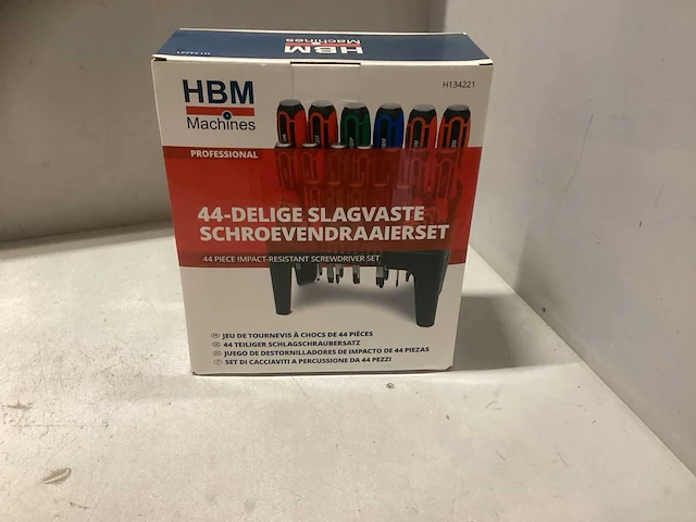 Hbm slagvaste schroevendraaierset 44-delig - afbeelding 2 van  2