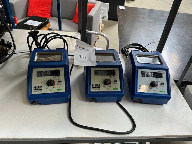 Hbm soldeerstation (3x) - afbeelding 1 van  5
